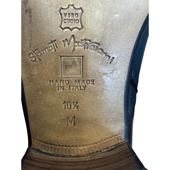Vintage Stuart Mastrototami Handmade Italian Leather Boots Women’s Size 10.5 M - Picture 4 of 7